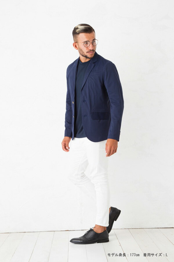 【ふるさと納税】 シームレス テーラード ジャケット 快適 着心地 アウター スーツ ビジネス カジュアル メンズ レディース 春 秋 冬 オールシーズン 無縫製 ストレッチ 伸縮性 軽量 上品 おしゃれ フォーマル 通勤 通学 結婚式 二次会 パーティー 宿毛市 高知県 108000円 サムネイル2