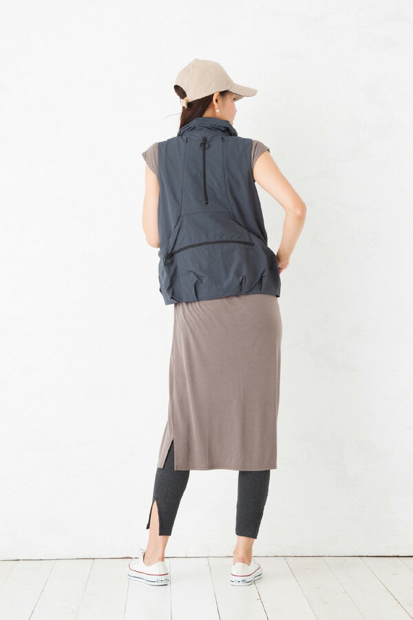 【ふるさと納税】 手ぶらでお出かけ ハコベストトラベル レディース チャコール S M L 旅行 バッグ リュック ショルダー 3way 軽量 コンパクト 便利 おしゃれ 機能的 収納 多機能 ポケット 折りたたみ 防水 撥水 ナイロン マザーズバッグ 宿毛市 高知県 60000円 サムネイル2