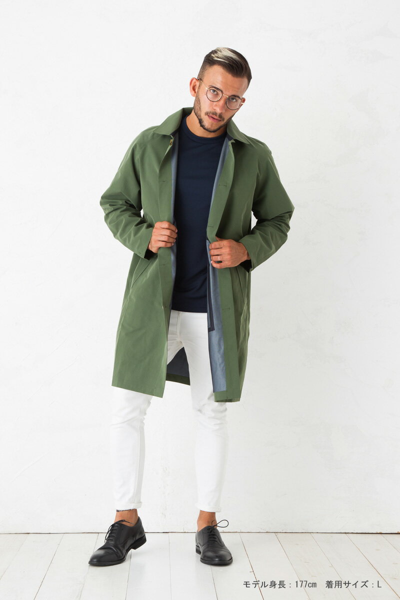 【ふるさと納税】 無縫製 次世代ウエア シームレス ステンカラーコート アウター 防寒 おしゃれ 軽量 快適 高機能 メンズ レディース ユニセックス フォーマル カジュアル 通勤 通学 旅行 ビジネス 上着 コート ジャケット 衣類 ファッション 洋服 宿毛市 高知県 150000円 サムネイル2