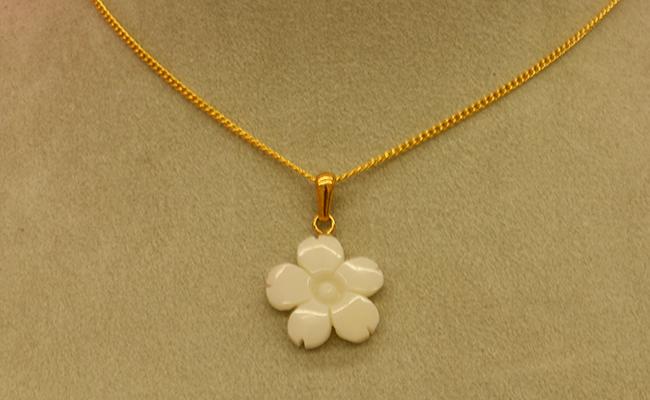 深海 秘宝 サクラ ペンダント アクセサリー ジュエリー 桜 さくら 贈答 花 アクセ ネックレス チャーム シルバー925 プレゼント ギフト 贈り物 女性 レディース 記念日 誕生日 母の日 クリスマス バレンタイン ホワイトデー 返礼品 宿毛市 高知県 8000円