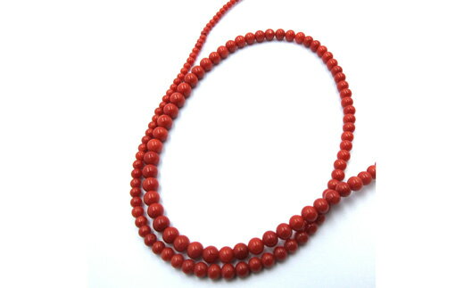 【ふるさと納税】 地中海珊瑚 ロング グラデーション ネックレス 201118-4 サンゴ コーラル アクセサリー ジュエリー 首飾り 贈り物 プレゼント 女性 レディース おしゃれ 華やか 上品 エレガント 海 夏 リゾート パーティー 結婚式 記念日 誕生日 宿毛市 高知県 352000円 サムネイル2