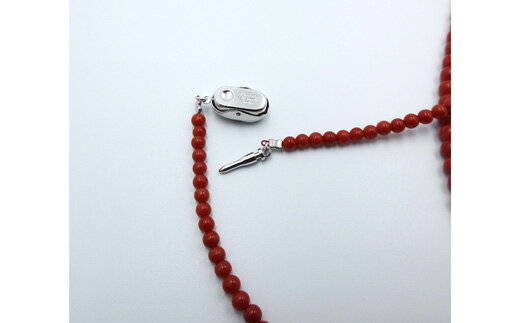 【ふるさと納税】 地中海珊瑚 ロング グラデーション ネックレス 201118-4 サンゴ コーラル アクセサリー ジュエリー 首飾り 贈り物 プレゼント 女性 レディース おしゃれ 華やか 上品 エレガント 海 夏 リゾート パーティー 結婚式 記念日 誕生日 宿毛市 高知県 352000円 サムネイル3