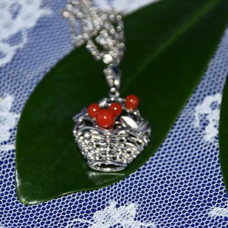 【ふるさと納税】 さんご ペンダント 花かご P-12 サンゴ アクセサリー ネックレス 珊瑚 贈り物 ギフト プレゼント レディース ジュエリー 女性 おしゃれ かわいい 貴重 天然 手作り ハンドメイド 高級 上品 大人可愛い 南国 夏 ファッション 宿毛市 高知県 31000円 サムネイル2