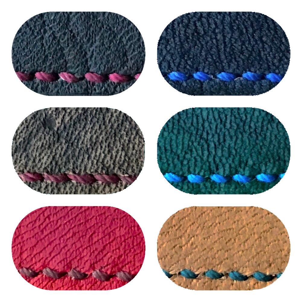 【ふるさと納税】鹿革のカードケース -焦茶-（シンプル小さめ）革小物 革製品 レザー ハンドメイド レザークラフト ブラウン お洒落 おしゃれ 小物 定期入れ 免許証 ケース ギフト 植物性タンニン 鞣し 高知県 高知 土佐清水 故郷納税 ふるさとのうぜい 返礼品【R00589】 サムネイル3