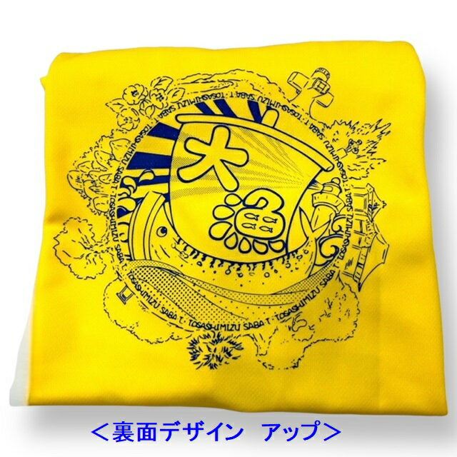 【ふるさと納税】地域限定オリジナルデザインTシャツ（デイジー・ドライ素材） 黄 男女兼用サイズ サバT 半袖 トップス スポーツ用品 ファッション ドライTシャツ 普段着 かわいい 可愛い おしゃれ お洒落 高知県 高知 土佐清水 故郷納税 ふるさとのうぜい 返礼品【R01013】 サムネイル3