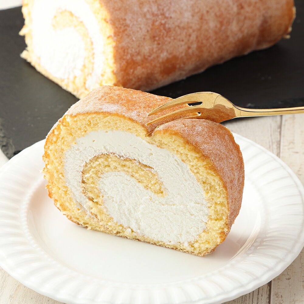 【ふるさと納税】ロールケーキ プレーン味 1本 18cm ポミエ 冷凍 スイーツ お菓子 デザート おやつ 焼き菓子 洋菓子 ケーキ 生クリーム 美味しい 柔らかい なめらか 差し入れ 菓子折り 手土産 ギフト お祝い お取り寄せ 高知県 土佐清水市 送料無料 高知 7000円【R00032】 - 画像2