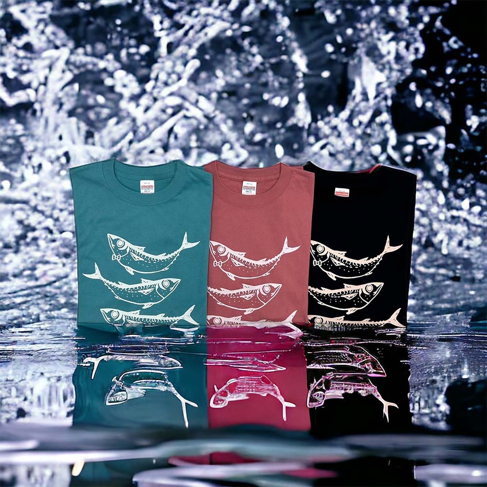 【ふるさと納税】地域限定オリジナルデザインTシャツ サバT 綿100％ 選べるサイズとカラー 男女兼用サイズ さばT 半袖 トップス スポーツ用品 ファッション 衣類 かわいい 可愛い おしゃれ お洒落 高知県 高知 土佐清水 故郷納税 返礼品【R01050】 サムネイル2