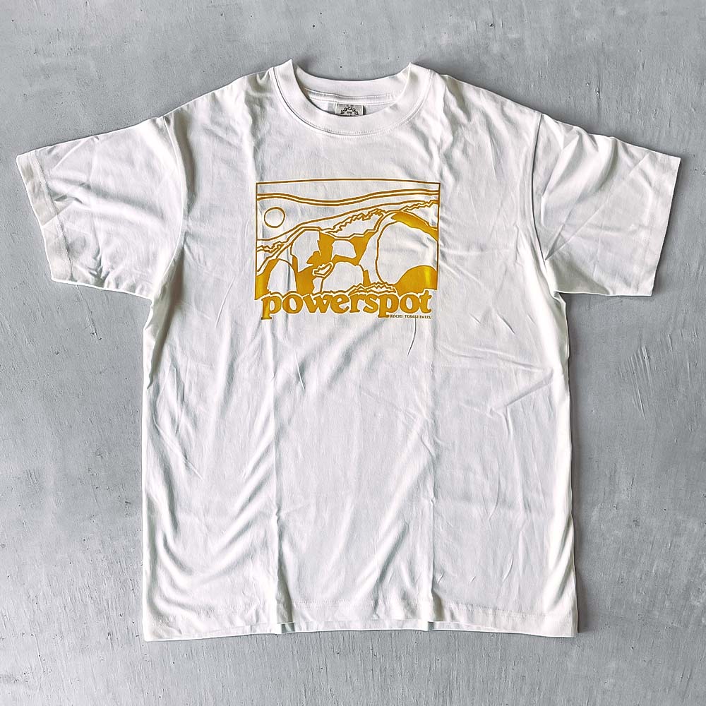 【ふるさと納税】Tシャツ とさしみず powerspot 選べるサイズとカラー S/M/L ホワイト ブラック 半袖 トップス オーガニックコットン ファッション 服 衣類 かわいい 可愛い おしゃれ お洒落 高知県 高知 土佐清水 故郷納税 返礼品【R01353】 サムネイル3