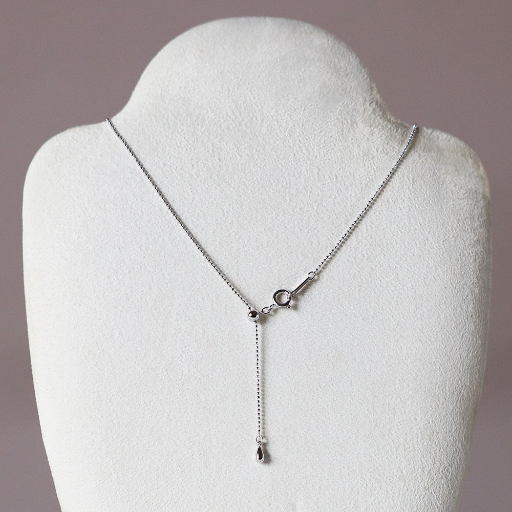 【ふるさと納税】あこや本真珠 ミラーボール付 シルバーチェーン ネックレス（8.5mm～8.9mm）ホワイトピンクカラー 簡易保管ケース付 ペンダント パール アクセサリー プレゼント 母の日 贈り物 ギフト 6月誕生石 かわいい おしゃれ 冠婚葬祭 入学式 宝石 高知【R01522】 サムネイル3