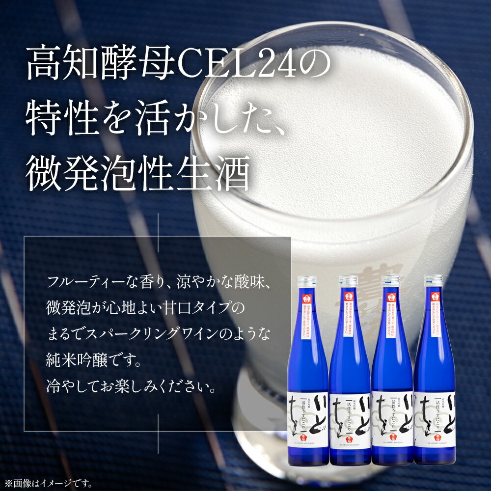 【ふるさと納税】純米吟醸酒 いとをかし活性うすにごり 500ml 純米吟醸酒 いとをかし 720ml 各1本 - 飲み比べ セット お酒 日本酒 飲み物 飲料 アルコール 晩酌 特産品 ギフト 贈り物 贈答用 プレゼント お酒好き 記念日 お礼 御礼 お祝い 高知県 香南市【冷蔵】 gs-0146 サムネイル2
