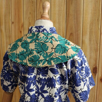 【ふるさと納税】子ども甚平（pati pati） 110～120cm モンステラ柄 甚平 じんべい ファッション 子供服 キッズ服 香美市 高知県 送料無料 サムネイル2