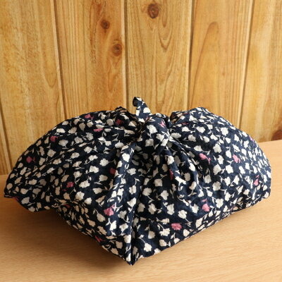 あづま袋 シンプルフラワー 袋 ふくろ 布袋 包み ふろしき 風呂敷 エコバック 日用品 雑貨 香美市 高知県 香美市