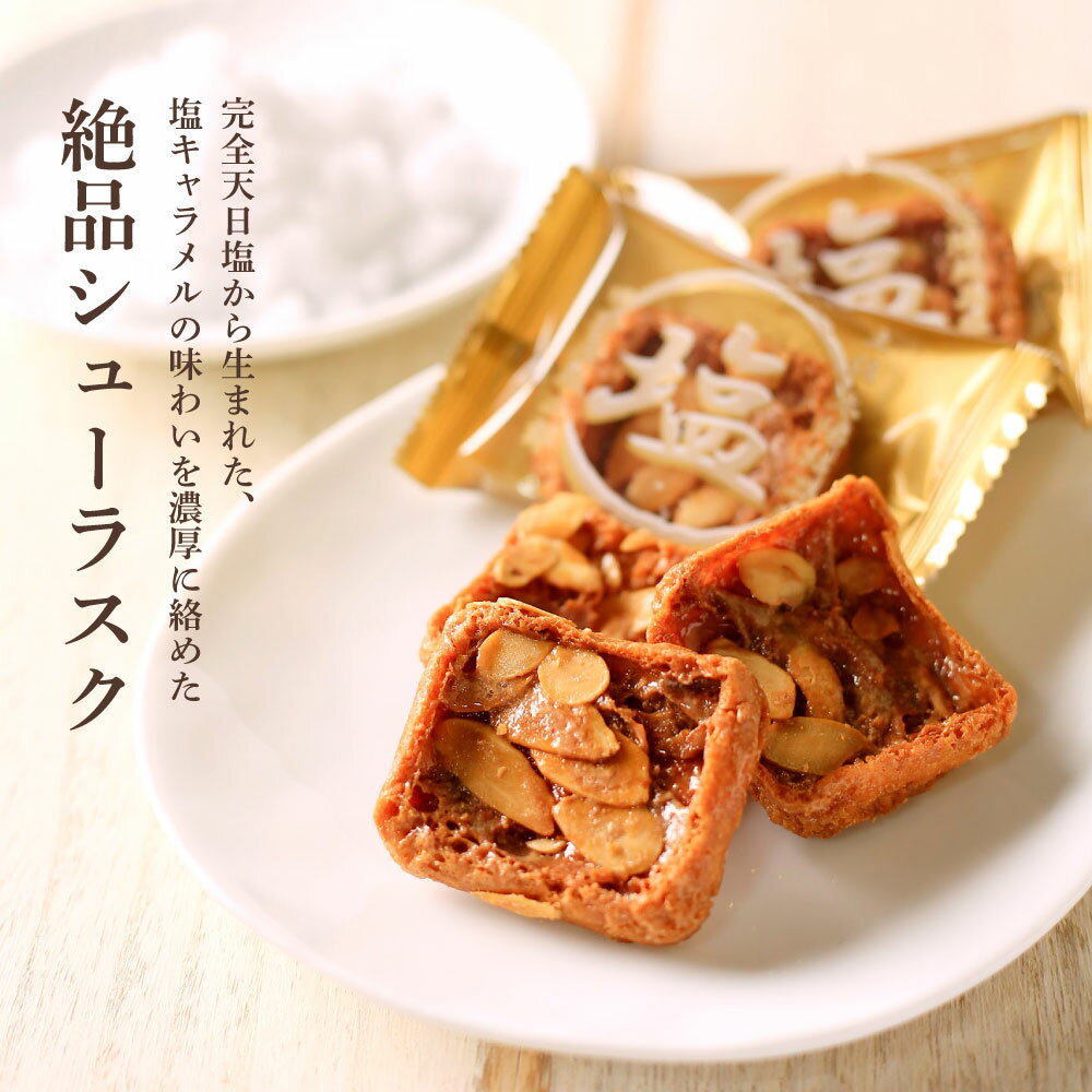 【ふるさと納税】お菓子 シューラスク 田野屋塩二郎完全天日塩 プチシューラスク 20枚入り×1箱 田野屋塩二郎 天日塩 お菓子 洋菓子 焼き菓子 スイーツ シューラスク アーモンド 濃厚 お取り寄せ ギフト 贈り物 贈答 高知県 お土産 ふるさとのうぜい 故郷納税 8000円 お中元 - 画像2