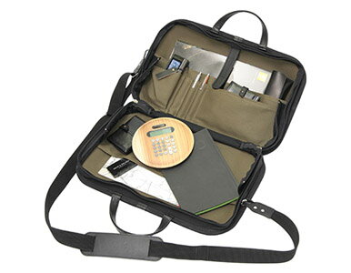 【ふるさと納税】 木製 ビジネスバッグ monacca-bag/kaku ブラックss 木のバッグ ストラップ付 グッドデザイン賞 個性的 カバン 鞄 B4サイズ対応 メンズ レディース ファッション エコ 送料無料 高知県 馬路村 [296] サムネイル3