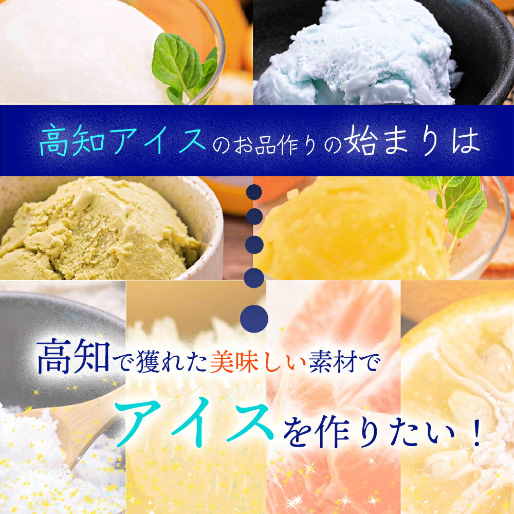 【ふるさと納税】高知アイス　8種類×2個 【冷凍】【送料無料】2023 食品 プチギフト 詰め合わせ 内祝い お土産 お取り寄せグルメ スイーツ お菓子 おすすめ サムネイル3
