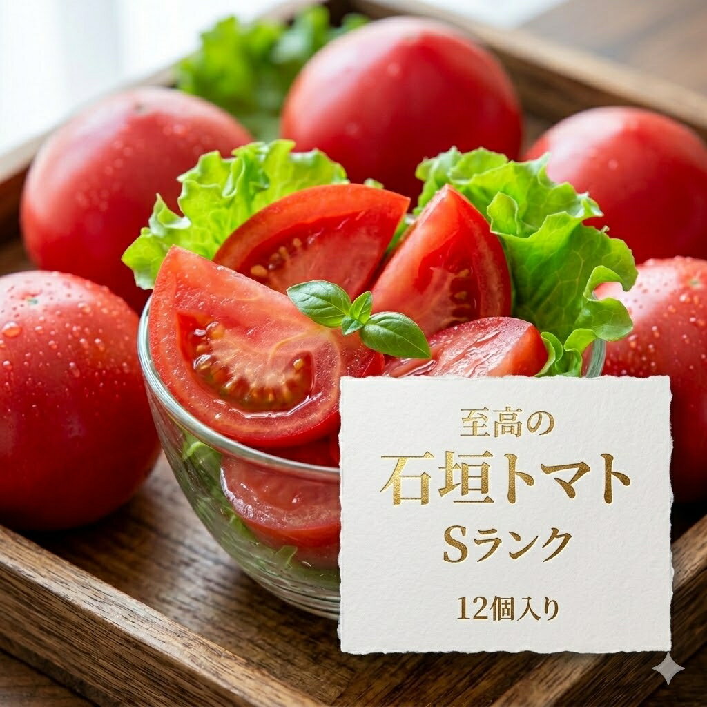 石垣トマト Sランク 2箱セット(計12個) 令和8年4月以降発送 先行予約 高知県 仁淀川町 仁淀ブルー 清流 段々畑 フルーツトマト 高糖度 完熟 濃厚 希少 限定生産 伝統農法 蓄熱 産地直送 野菜 ギフト 贈答 贈り物 とまと 旬 お取り寄せ グルメ 高知 贅沢