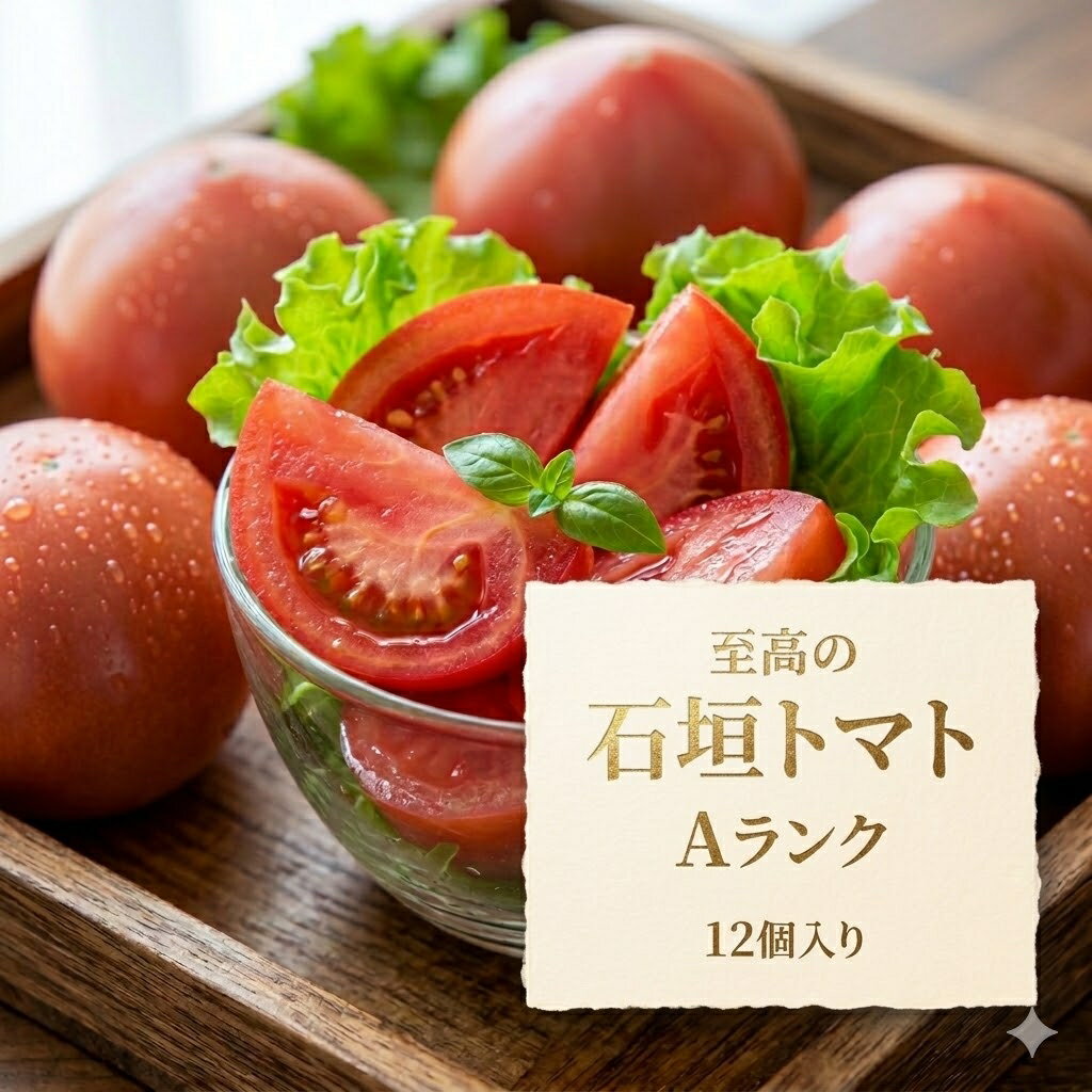 石垣トマト Aランク 2箱セット (計12個) 令和8年4月以降発送 先行予約 高知県 仁淀川町 仁淀ブルー 清流 段々畑 フルーツトマト 高糖度 完熟 濃厚 希少 限定生産 伝統農法 蓄熱 産地直送 野菜 ギフト 贈答 贈り物 とまと 旬 お取り寄せ グルメ 高知 贅沢
