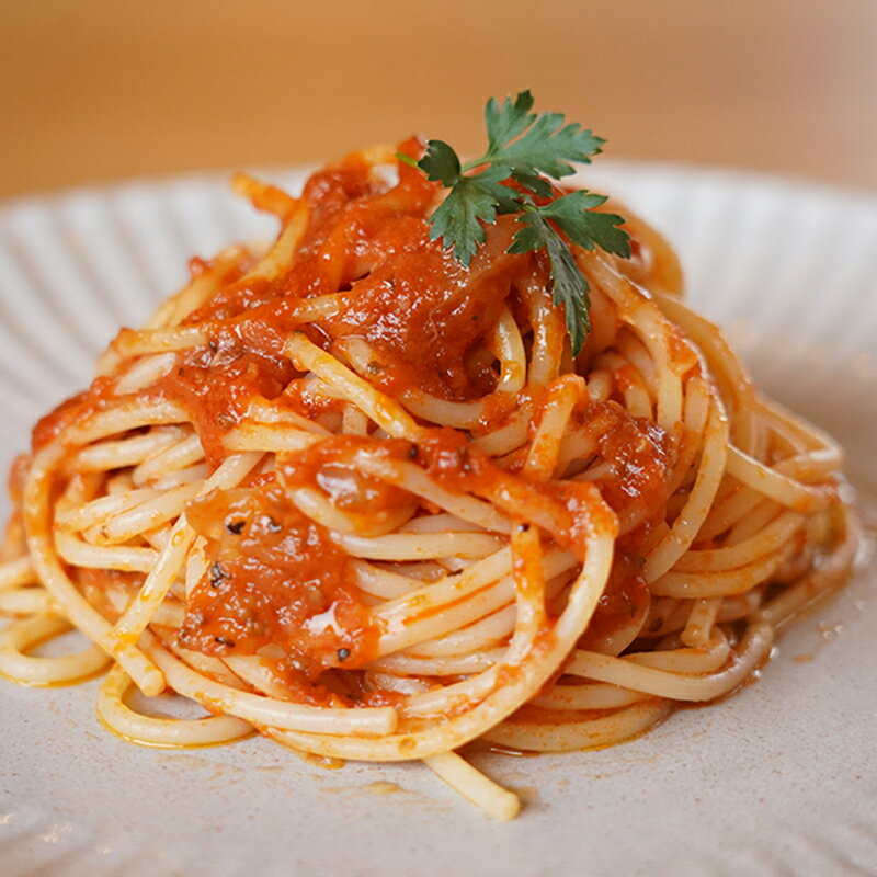 【ふるさと納税】真っ赤なトマトのパスタソース（1人前）×5個セット 化学調味料不使用 保存料不使用 フルーツトマト ソース サムネイル2
