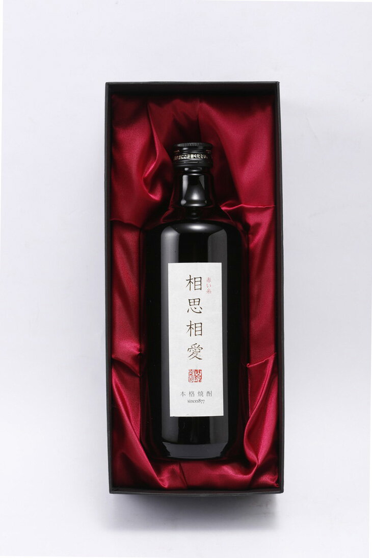 無法松 本格麦焼酎 25°〜赤い糸〜相思相愛 720ml×1本 麦 無法松酒造 瓶 お酒 アルコール 化粧箱 ギフト 贈答 国産 九州 福岡県 送料無料
