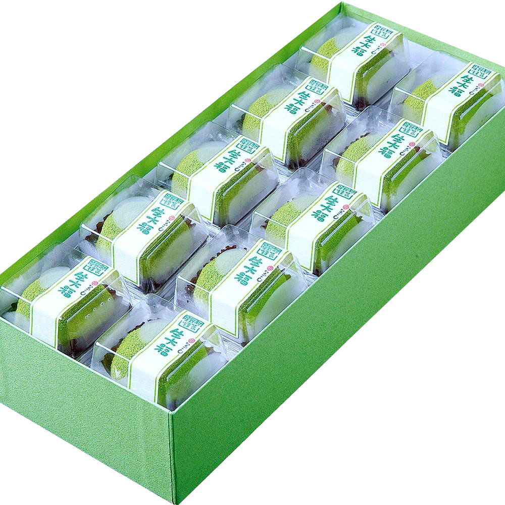 【ふるさと納税】なごし 抹茶生大福 10個 セット 生大福 抹茶 丹波大納言 小豆 あんこ 餡 和菓子 だいふく クリーム お菓子 スイーツ バレンタイン 北九名物 冷凍 国産 福岡県 九州 送料無料 - 画像3