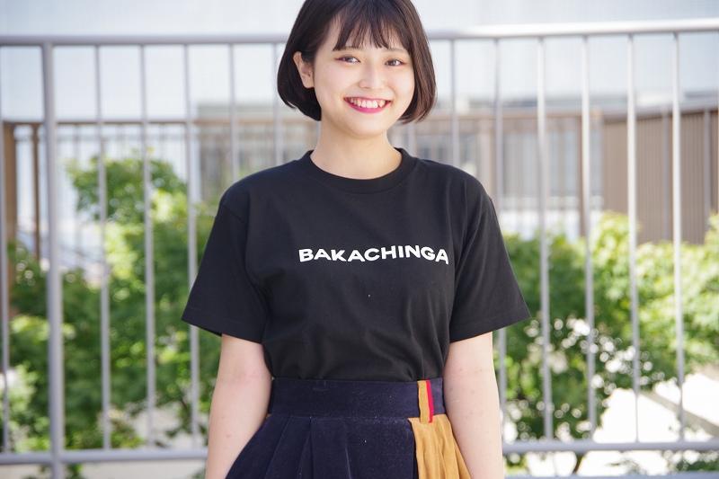 【ふるさと納税】BAKACHINGA Tシャツ（バカチンガ）XLサイズ | 楽天ふるさと 納税 半袖 ティーシャツ 支援 返礼品 福岡 福岡県 福岡市 服 ロゴ 綿100% ロゴティーシャツ レディース トップス メンズ カットソー クルーネック コットン 黒 ブラック カジュアル ご当地tシャツ サムネイル3