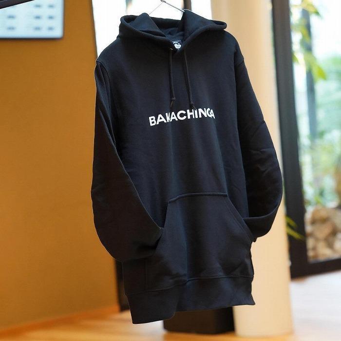 【ふるさと納税】BAKACHINGA パーカー（バカチンガ）【サイズ選択可】 | 福岡 福岡県 福岡市 服 プルオーバー フーディ フーディー フード付き レディース メンズ 大きいサイズ ビッグシルエット ファッション カジュアル ロゴ 秋服 秋物 冬服 冬物 サムネイル3