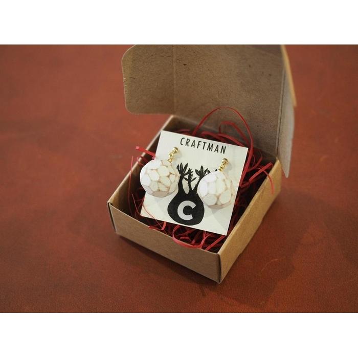 【ふるさと納税】COBA＋【MADE IN FUKUOKA-CITY】しらたまピアス | ピアス アクセ ファッション 人気 おすすめ 送料無料 サムネイル2