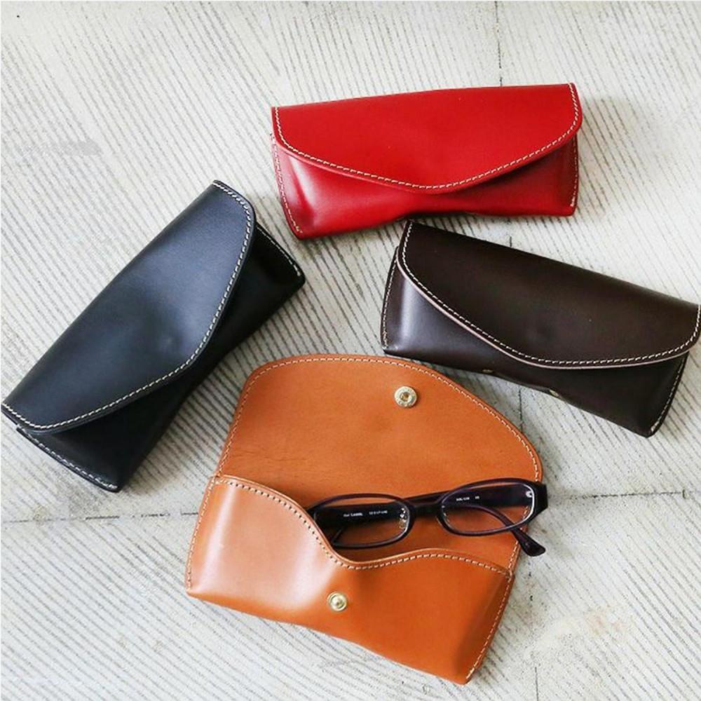 フラップメガネケース＜カラー選択可能＞【福岡市内製造】 | 革製品 レザーグッズ 雑貨 日用品 おすすめ 送料無料