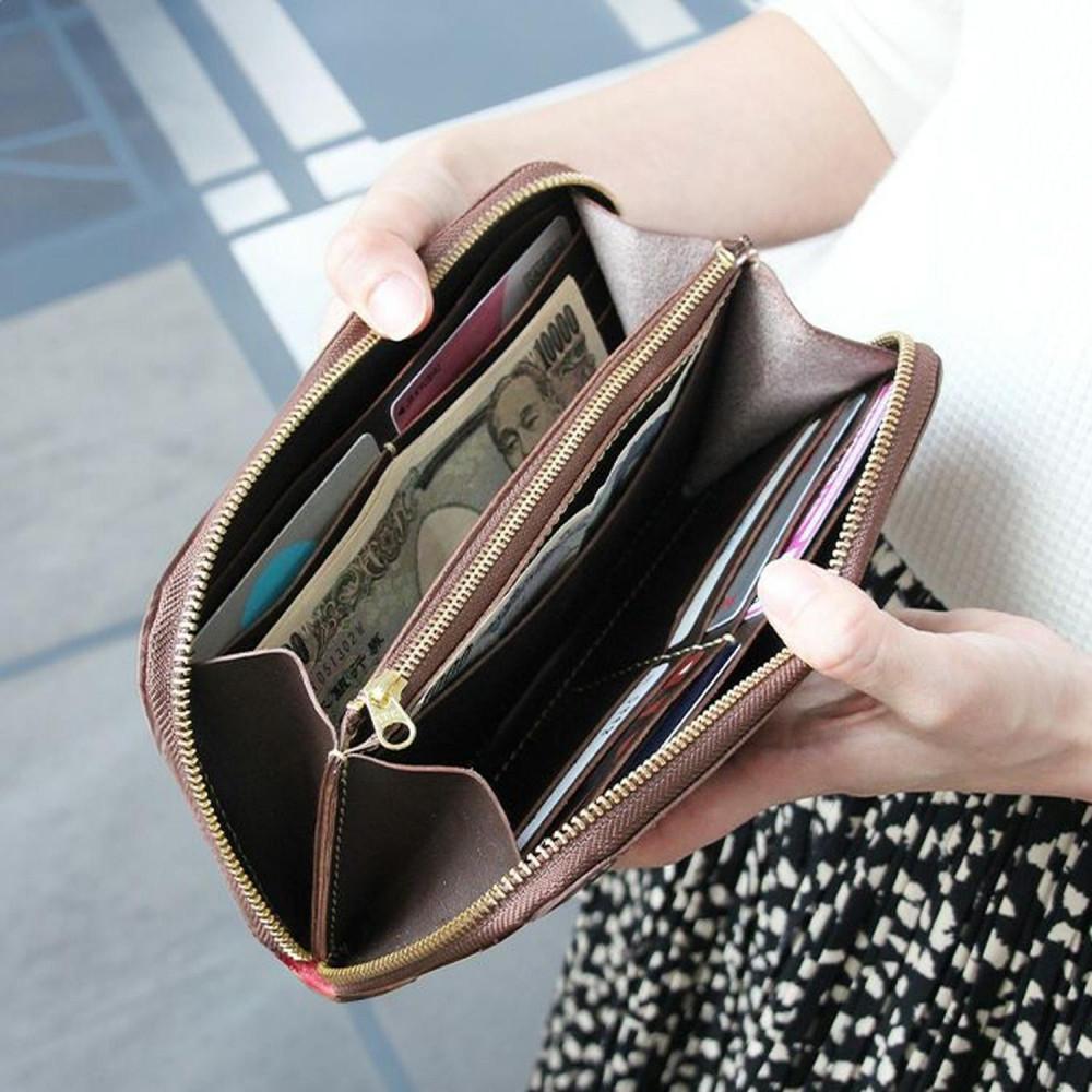 【ふるさと納税】長財布＜カラー選択可能＞【福岡市内製造】 | 革製品 レザーグッズ 雑貨 日用品 おすすめ 送料無料 サムネイル3