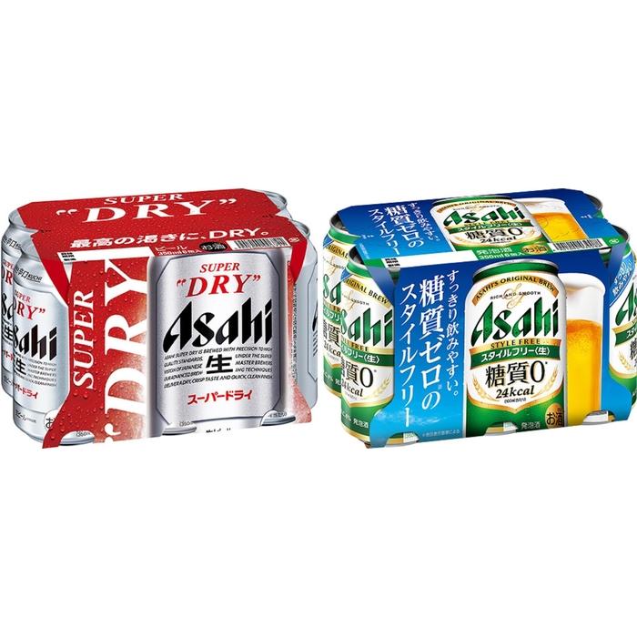 【ふるさと納税】【博多大丸おすすめ品】アサヒスーパードライ&スタイルフリー　各350ml 6缶セット(計12缶） | ビール 缶ビール 人気 アサヒビール 大丸 百貨店 お取り寄せ 手土産 お土産 Asahi 酒 福岡県 福岡市 博多 九州 サムネイル2