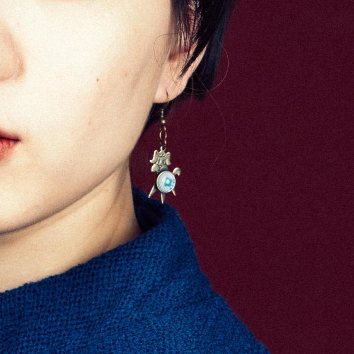 【ふるさと納税】【福岡市返礼品】昭和ビンテージ　犬ピアス | アクセ ファッション 人気 おすすめ 送料無料 サムネイル2