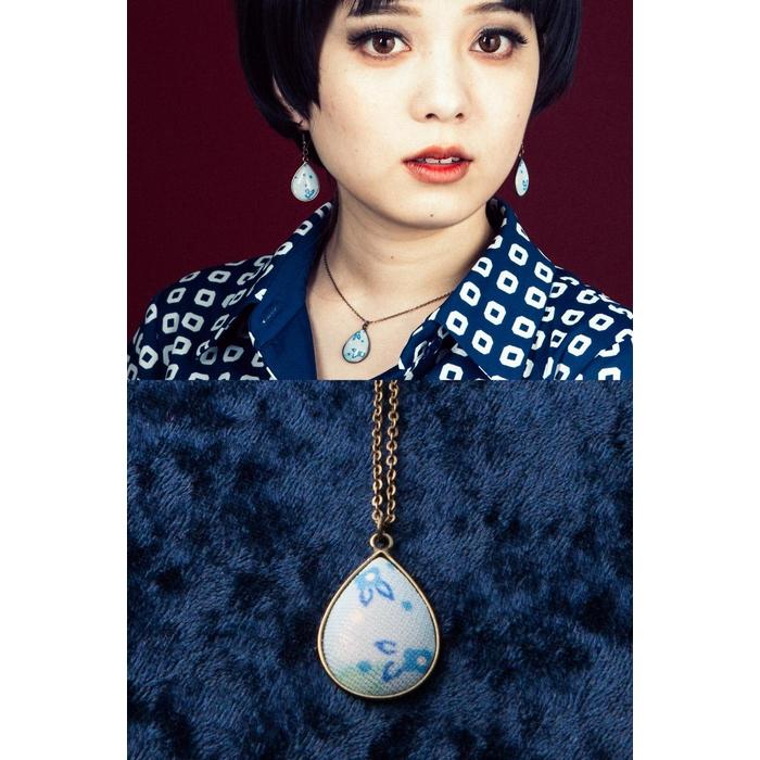 【福岡市返礼品】昭和ビンテージ　しずくペンダント | アクセ ファッション 人気 おすすめ 送料無料