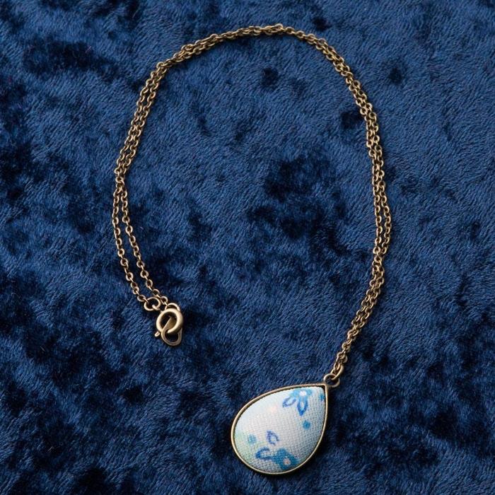 【ふるさと納税】【福岡市返礼品】昭和ビンテージ　しずくペンダント | アクセ ファッション 人気 おすすめ 送料無料 サムネイル2