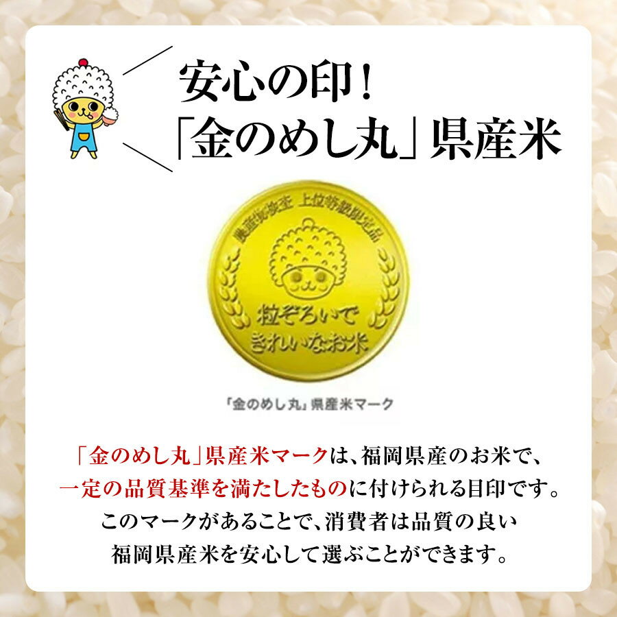 【ふるさと納税】福岡県産めし丸元気つくし 選べる容量 5～10kg | 福岡県 福岡市 福岡 九州 返礼品 楽天ふるさと 納税 お取り寄せグルメ 取り寄せ グルメ 食品 お取り寄せ 米 元気つくし お米 おこめ こめ コメ 新米 白米 精米 おいしい 美味しい ご当地 国産 おいしい米 - 画像3