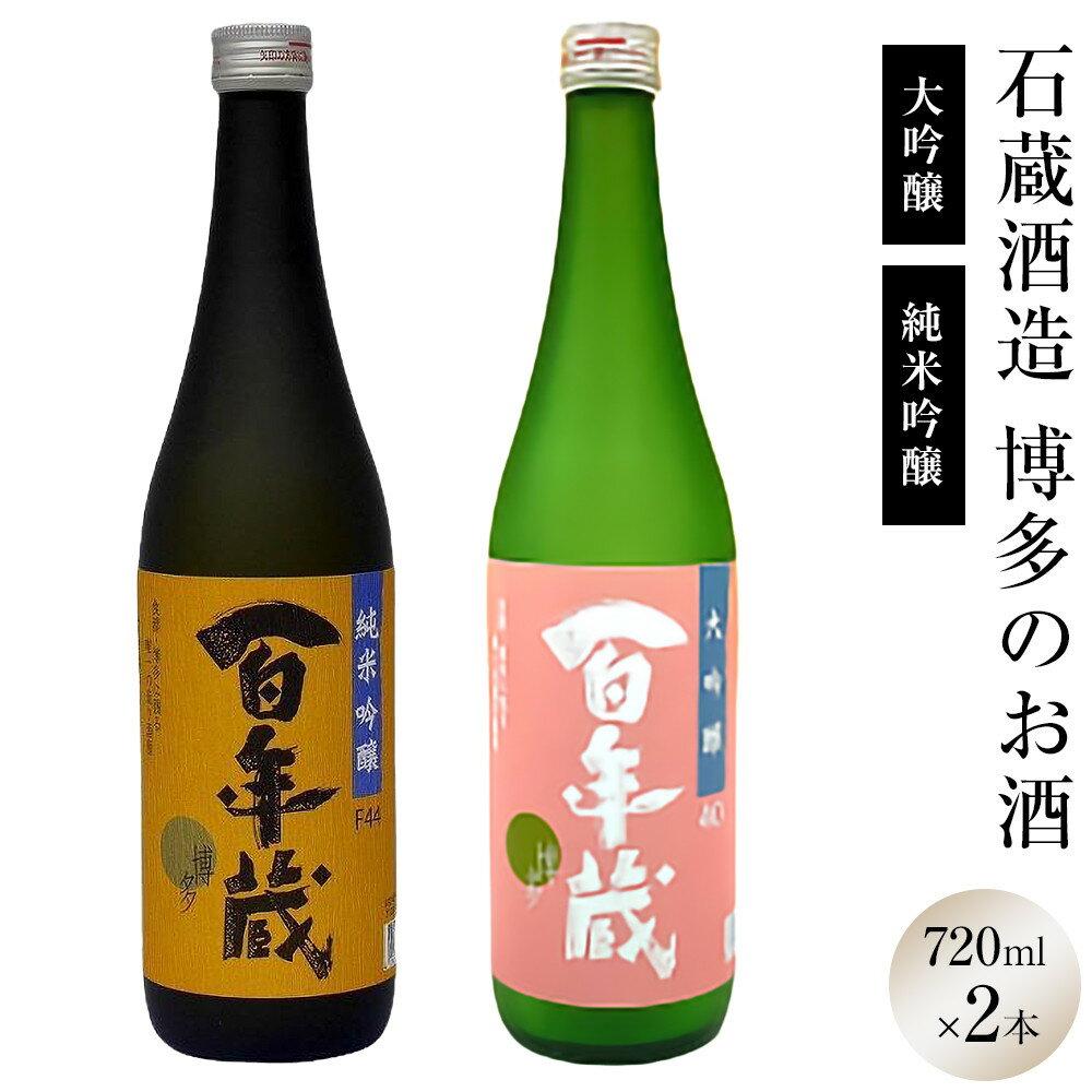 石蔵酒造　博多の銘酒 清酒720ml 2本セット