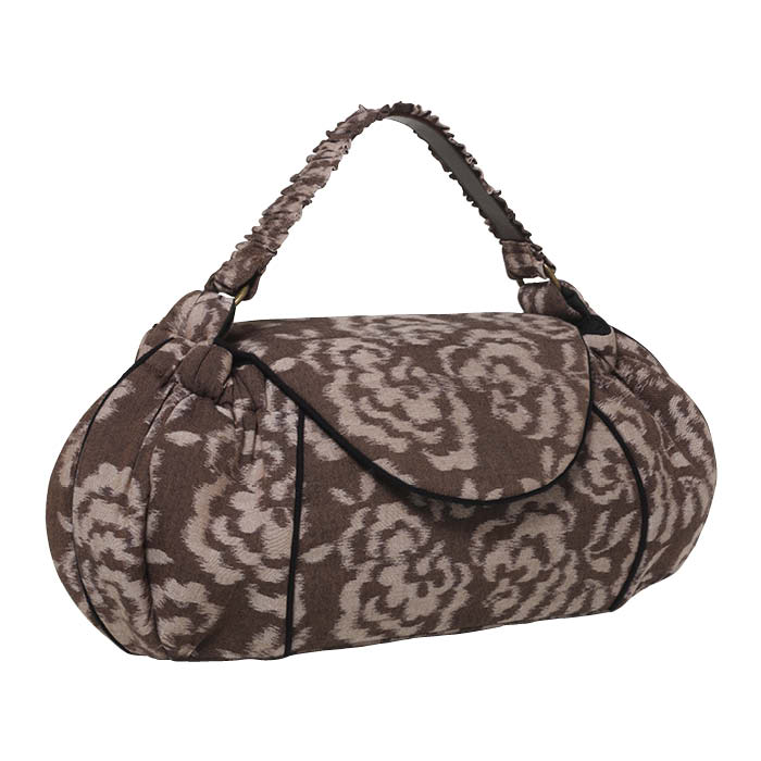 【ふるさと納税】伝統工芸品“絣”を使った【ギャザーバッグ】《福岡市製造　by　TAKUMI Collection》 タクミコレクション 匠コレクション TAKUMI Collection サムネイル2