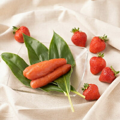 【ふるさと納税】【11月下旬より順次発送】福岡産あまおう12-15粒&ふくや味の明太子(贈)(大牟田市)【配送不可地域：離島・北海道・沖縄県】【1226687】 サムネイル2