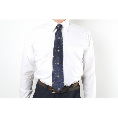 【ふるさと納税】ジャー坊ネクタイ(青ドット)【1544861】 サムネイル3