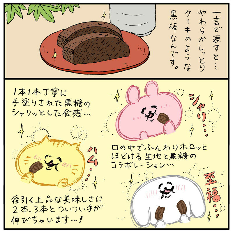 【ふるさと納税】【人気クリエーター パントビスコさんもおすすめ】やわらか黒棒 福大黒 久留米黒棒本舗 ご当地銘菓 黒棒 黒糖 上品 甘味 お茶のお供 おもてなしの一品 おもてなし おやつ お菓子 和菓子 贈答用 ギフト 贈り物 福岡県 久留米市 お取り寄せ 送料無料 - 画像3