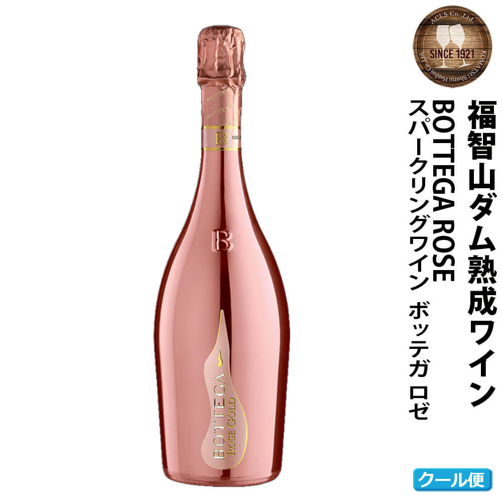 福智山ダム熟成 スパークリングワイン ロゼ FD312 ボッテガ ロゼ 750ml×1本 スパークリング ワイン 福岡県 直方市 冷蔵 送料無料
