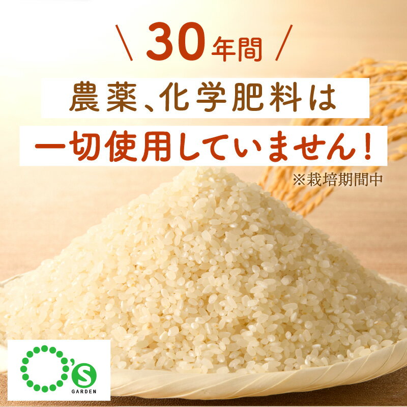 【ふるさと納税】＼内容量が選べる／【令和7年産】農薬・化学肥料不使用 真ちゃん米 5kg 15kg 20kg - 画像2