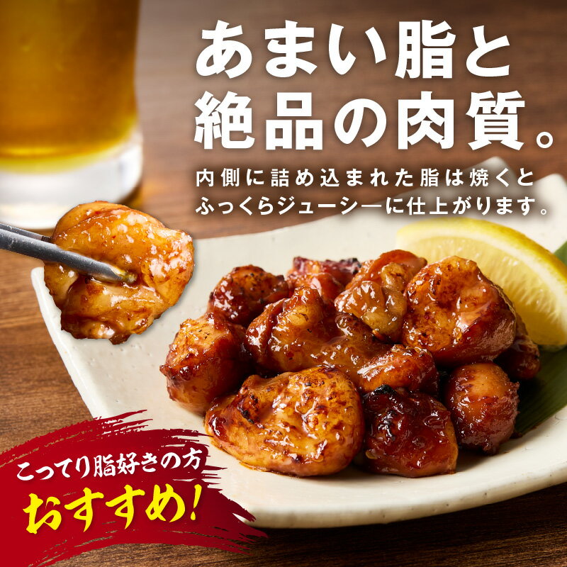 【ふるさと納税】【秘伝の旨タレ】牛しろコロホルモン （200g×11パック） 2kg 超 しろ ホルモン 牛肉 焼肉 大容量 小分け 焼くだけ 簡単 丸腸 タレ漬け BBQ 食品 肉類 ご当地 グルメ 飯塚 送料無料 【A8-027】 サムネイル3