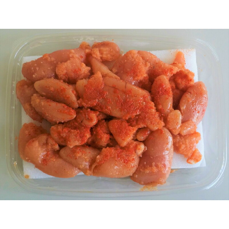 【ふるさと納税】博多まるきた水産 辛子明太子(切子)約1kg めんたいこ 無着色 1キロ 小分け 自宅用 福岡 辛子 魚卵 安全 成熟 熟成 ピリ辛 明太子 無着色 ボリューム 海鮮 ご飯のお供【A5-389】 サムネイル3