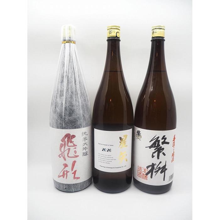 繁桝【飛形・星矢・手造り】セット 日本酒 純米大吟醸 ロック 冷酒 燗酒 和食