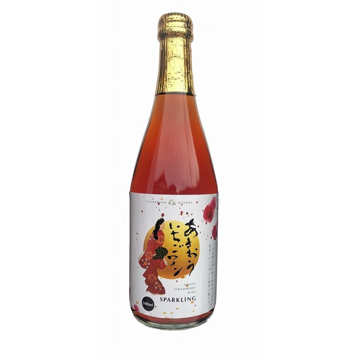 【ふるさと納税】あまおういちごワインスパークリング イチゴ フルーティー 炭酸 ワイン 八女 サムネイル3