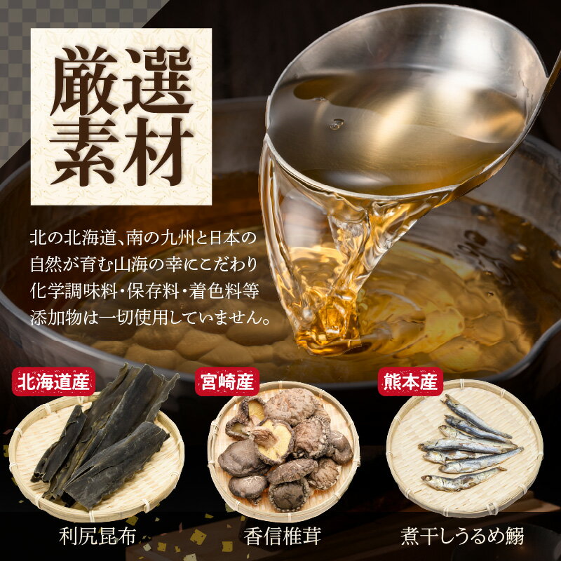 【ふるさと納税】八女伝統本玉露入り和風だし【詰合せ】 あごだし 出汁 パック 飛魚 焼きあご 昆布 味噌汁 汁物 茶碗蒸し 煮物 鍋 おでん 炊き込みご飯 簡単 1万 サムネイル3