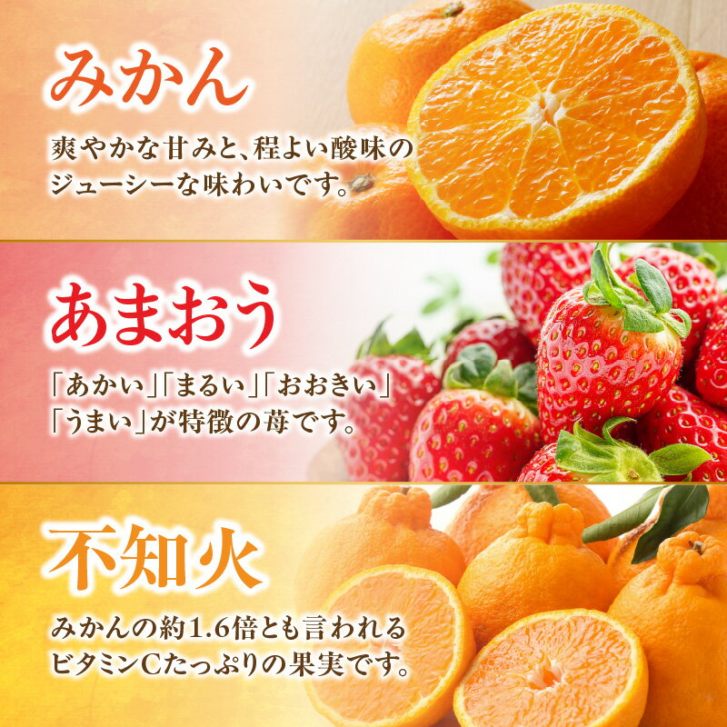 【ふるさと納税】九州・福岡からお届け！お楽しみ八女の恵み定期便【全5回】 B みかん あまおう いちご 苺 イチゴ 不知火 デコポン シャインマスカット お米 米 新米 産地直送 サムネイル2