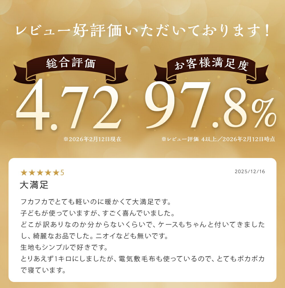 【ふるさと納税】訳あり 洗える羽毛ふとん 本掛け シングル アイボリー 1kg/1.2kg/1.4kg 43500円 ～ 62900円 4万3500円 ～ 6万2900円 選べる羽毛量 ダウン85% 抗菌防臭ダウン使用 節電対策 専用ケース付き 羽毛ふとん 羽毛布団 布団 掛け布団 寝具 - 画像3
