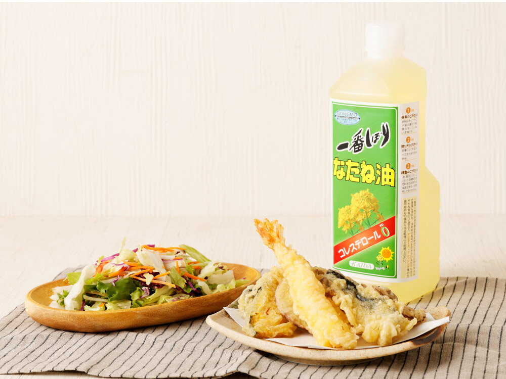 【ふるさと納税】圧搾一番搾り なたね油 2本/4本/6本 選べる本数 1本1000g 菜種油 菜たね油 サラダ油 食用油 油 調味料 オイル 科学的処理・合成添加物不使用 送料無料 サムネイル3