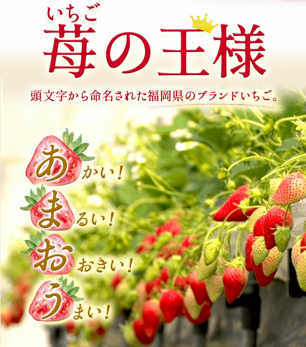 【ふるさと納税】いちご あまおう 1パック約270g 2パック/4パック/6パック/8パック/10パック 約540g/約1kg/約1.62kg/約2.16kg/約2.7kg 9000円 ～ 28000円 9千円 ～ 2万8000円 選べる内容量/発送月 イチゴ 果物 福岡県産【2025年12月上旬～2026年3月下旬に順次発送予定】 サムネイル3